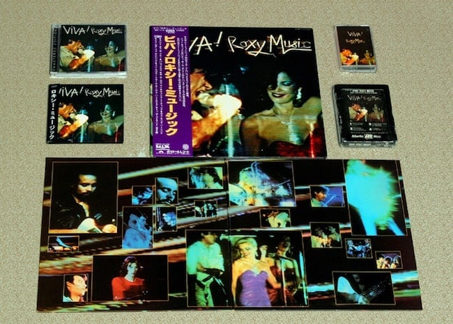 Viva! Roxy Music album art from John’s collection